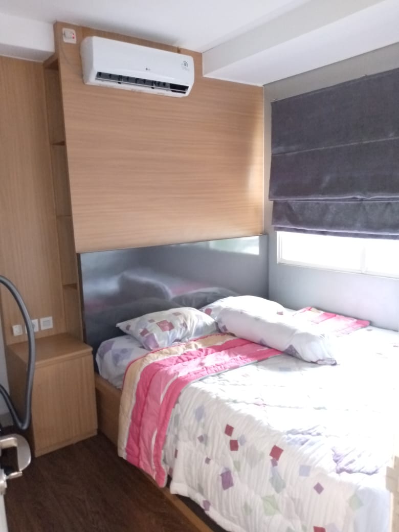 Unit 1 BR Apartemen Trivium Terrace Tower Suite Disewakan di Lippo Cikarang